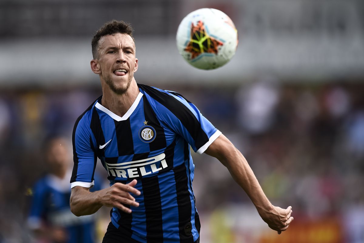 Ivan Perisic of FC Internazionale in action during pre-...