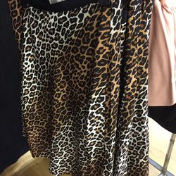 Leopard skirt, $80 (was $325)