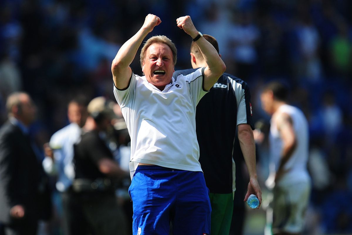 Warnock, seen here after yet another win