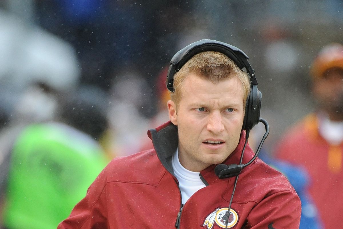 Rams' Sean McVay almost never became Washington's TE coach in 2010 - Turf  Show Times