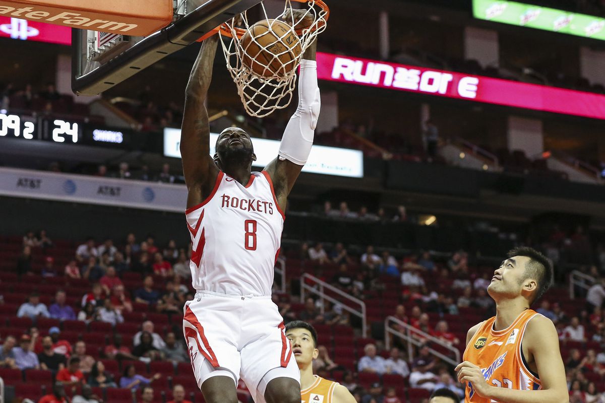 NBA: Preseason-Shanghai Sharks at Houston Rockets