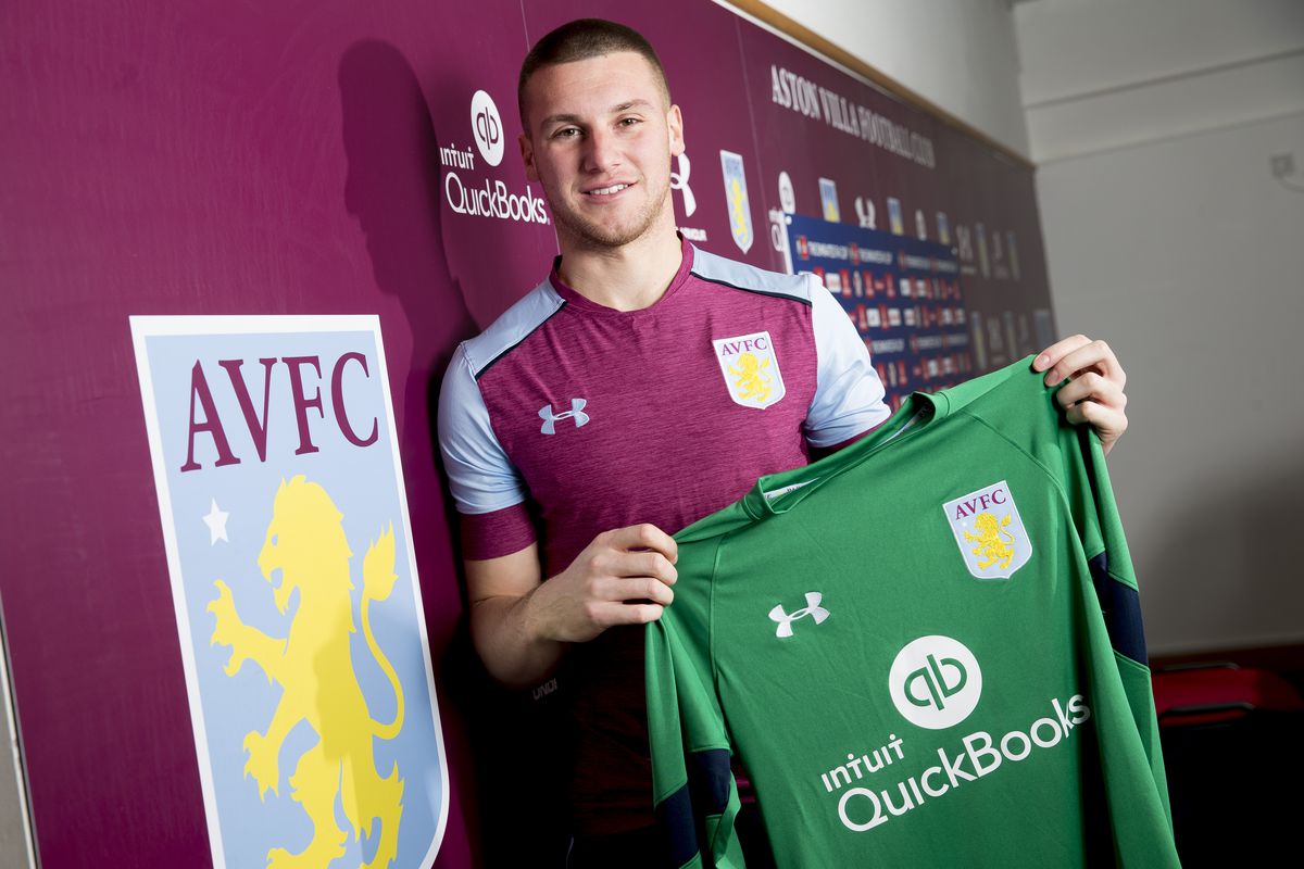 Aston Villa Unveil New Loan Signing Sam Johnstone