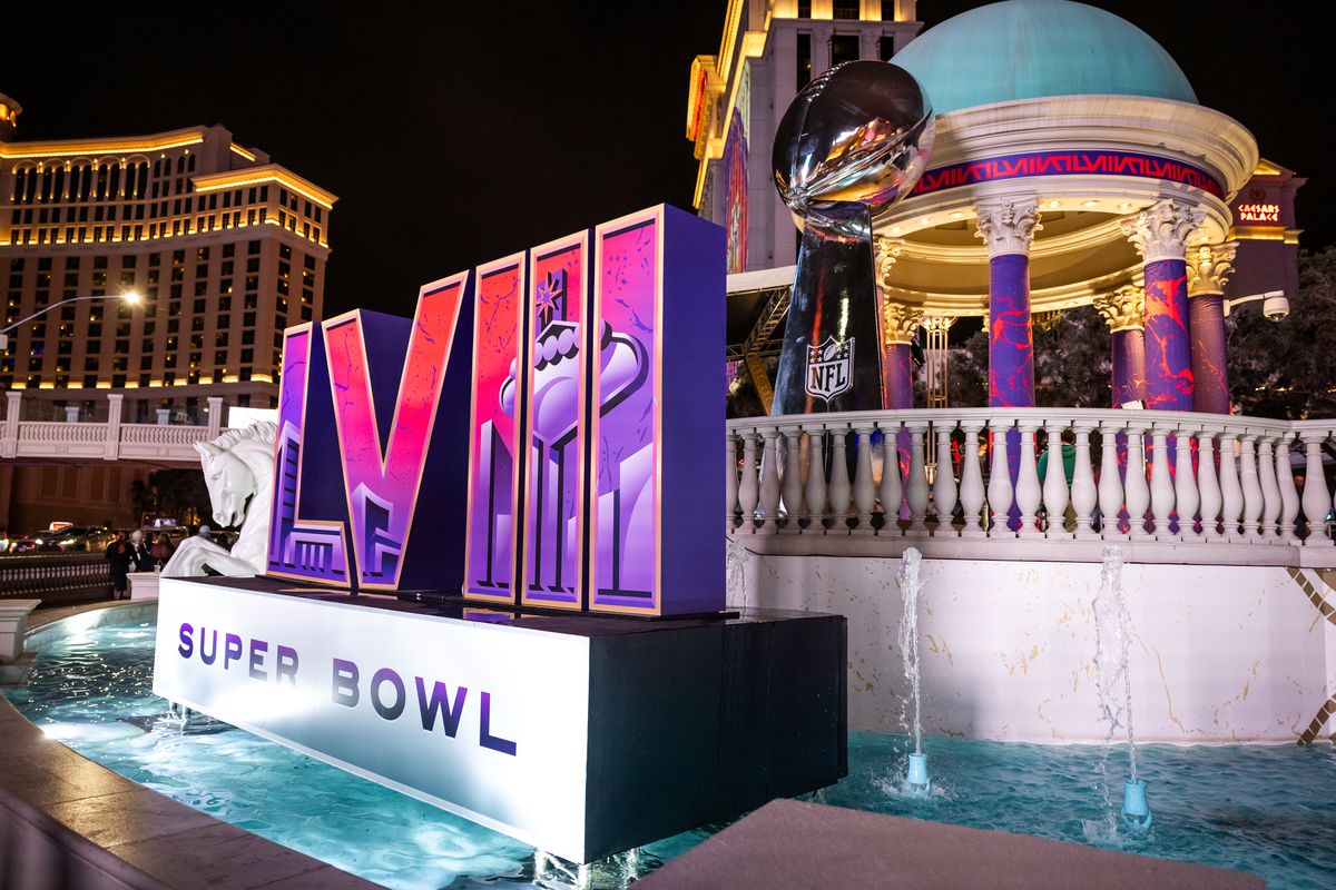 NFL: FEB 09 Super Bowl LVIII - Las Vegas Strip
