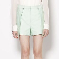 <b>Phillip Lim</b> layered shorts with skirt back panel (reverse skort!), <a href="http://www.31philliplim.com/shop/su12-womens/new-arrivals#layered-shorts-with-skirt-back-panel-cucumber">$395</a>