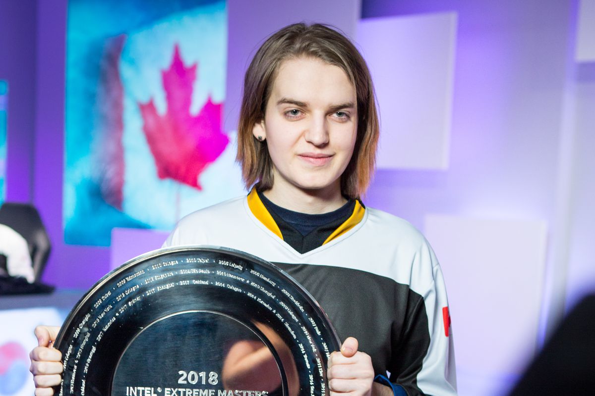 Sasha “Scarlett” Hostyn wins Intel Extreme Masters PyeongChang esports competition on Wednesday, Feb. 7, 2018, in PyeongChang, South Korea. The event takes place ahead of the Olympic Winter Games 2018.