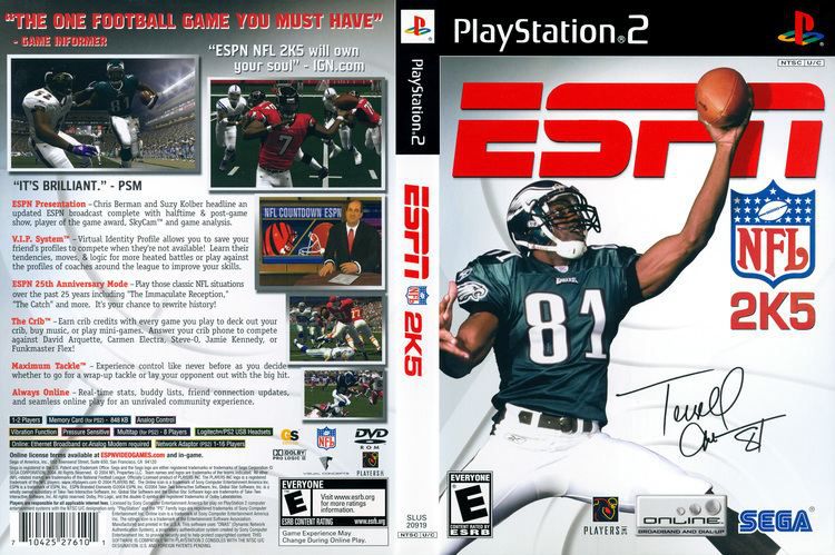 ESPN NFL 2K5 is still the best NFL video game ever made - The Phinsider