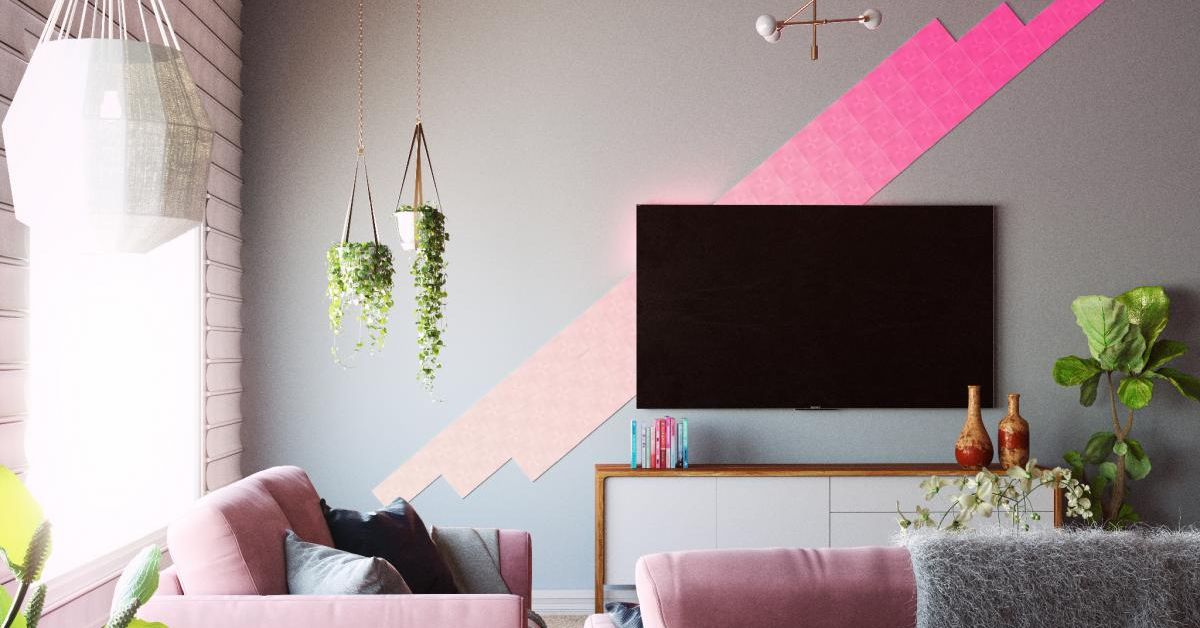 A starter pack of Nanoleaf's stunning canvas panels is $50 off at Costco today