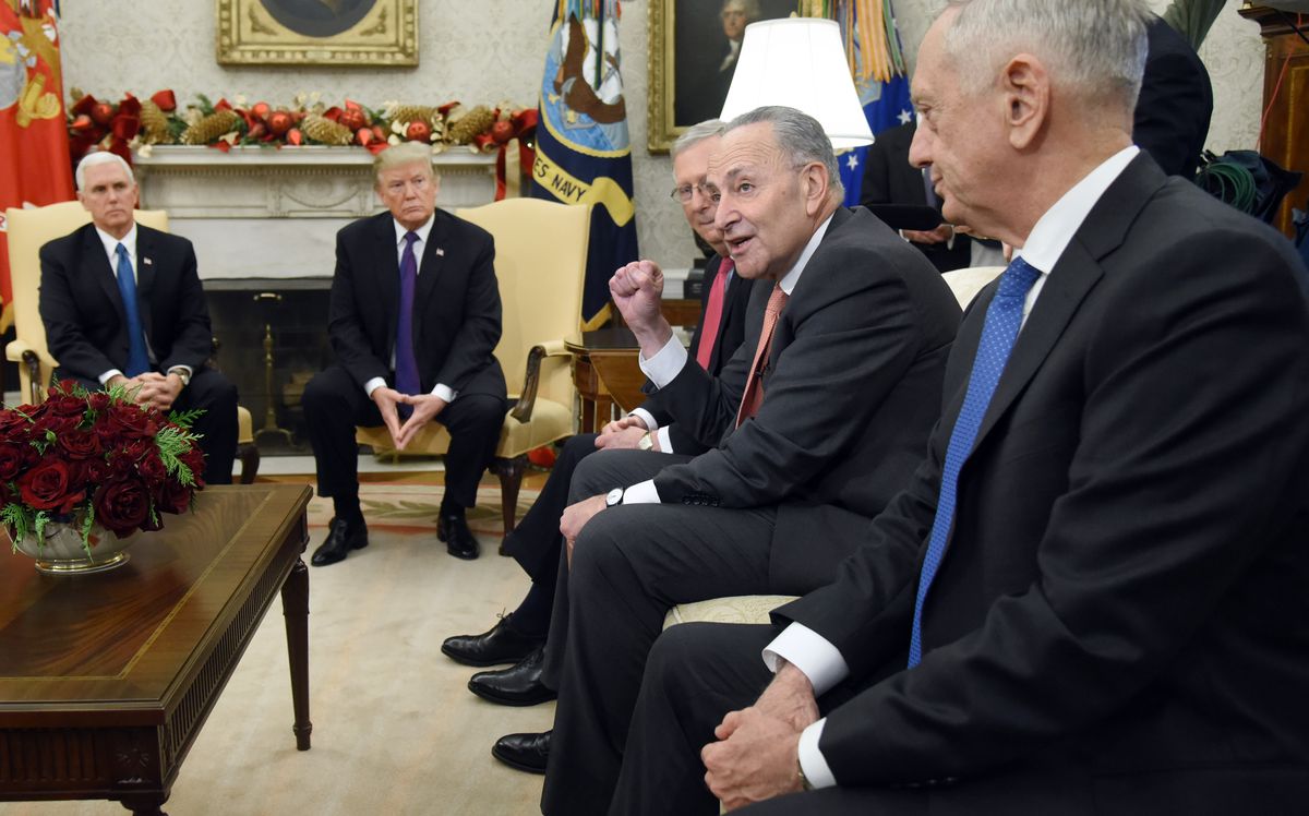 President Donald Trump and Vice President Mike Pence Meet with Congressional Leadership