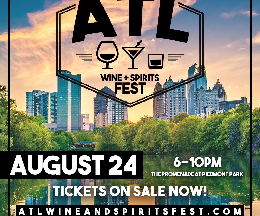 Poster with skyline photo of Atlanta