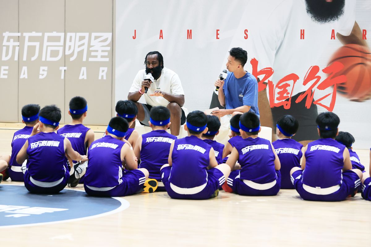 James Harden China Tour In Shanghai