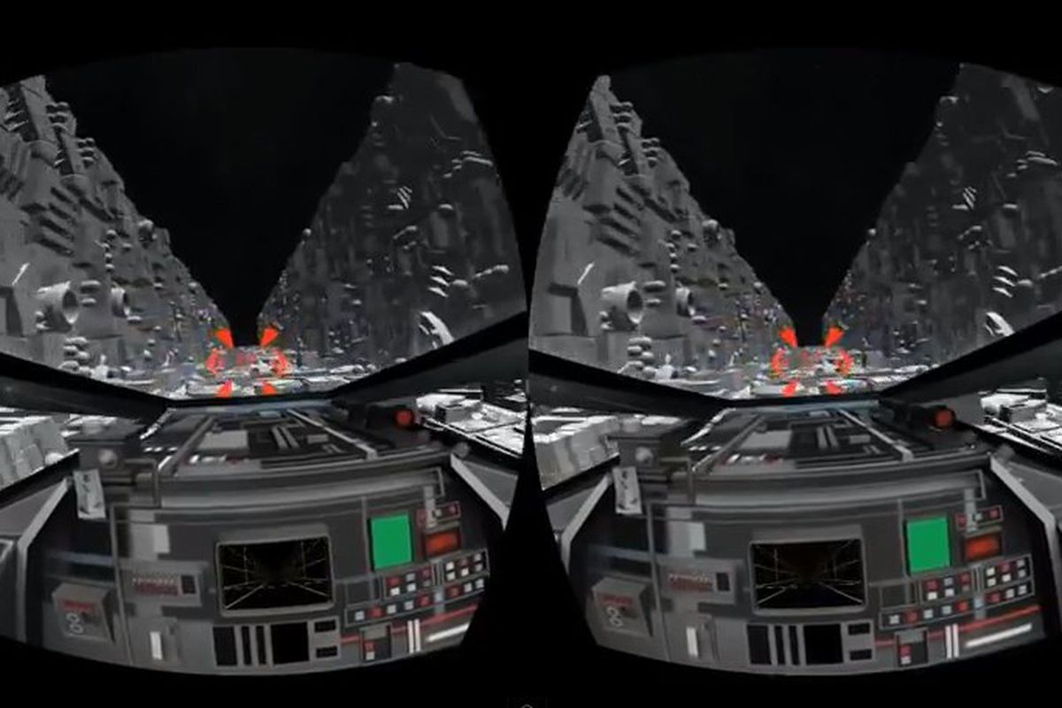 Star Wars trench run Oculus Rift