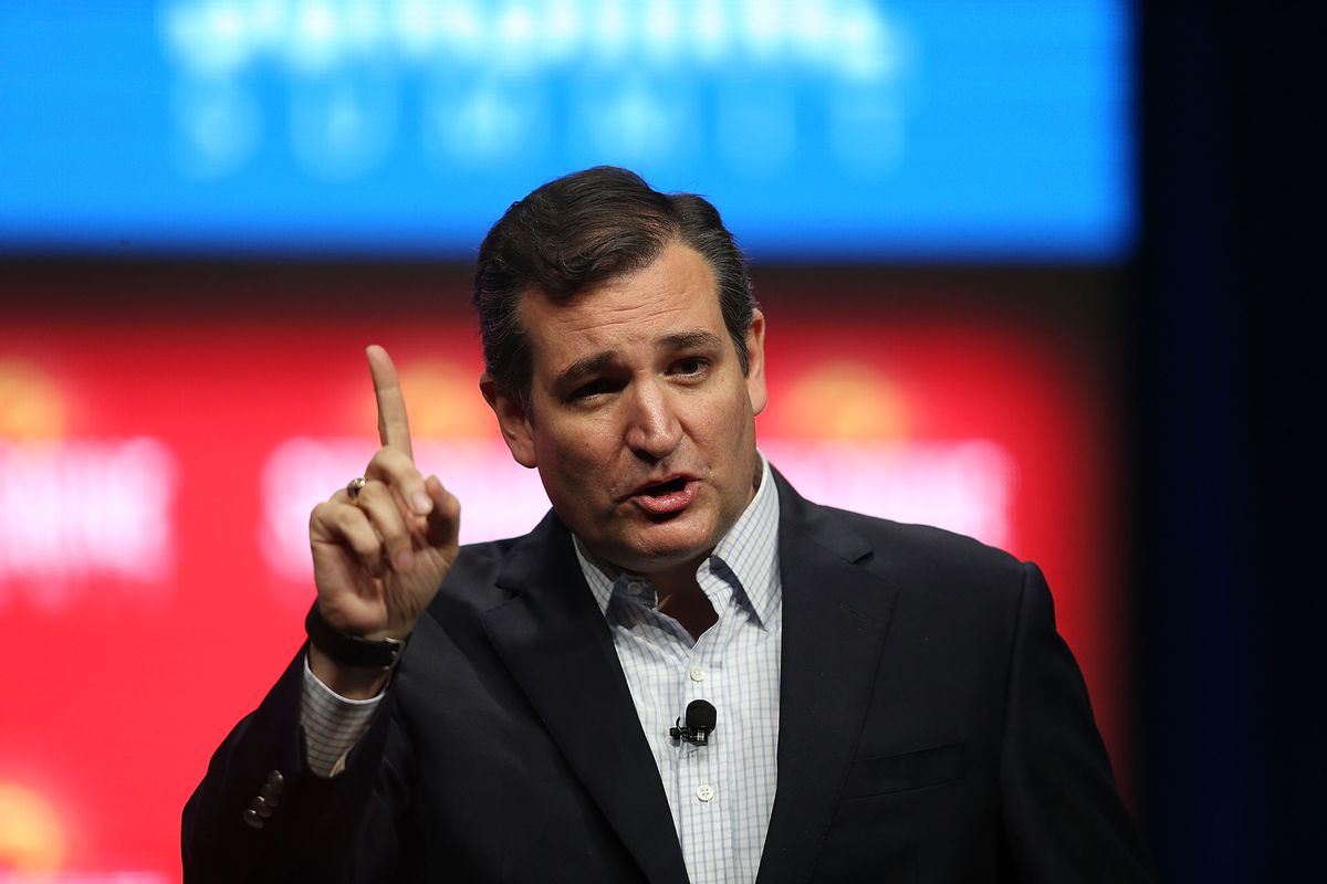 ﻿﻿Republican presidential candidate Ted Cruz.