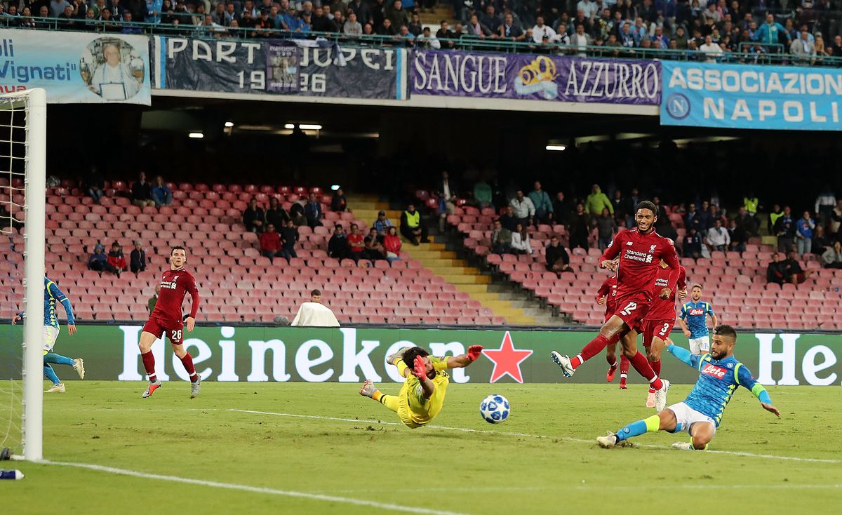 SSC Napoli v Liverpool - UEFA Champions League Group C
