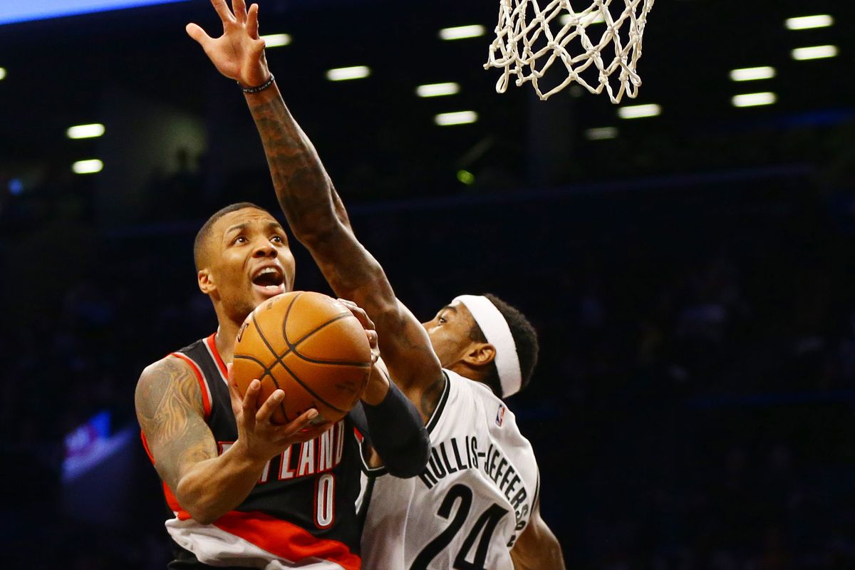 NBA: Portland Trail Blazers at Brooklyn Nets