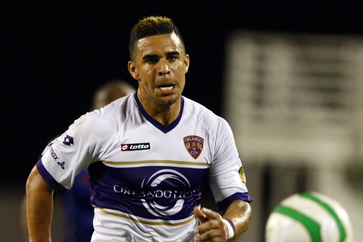 Dom Dwyer during his loan spell with Orlando City