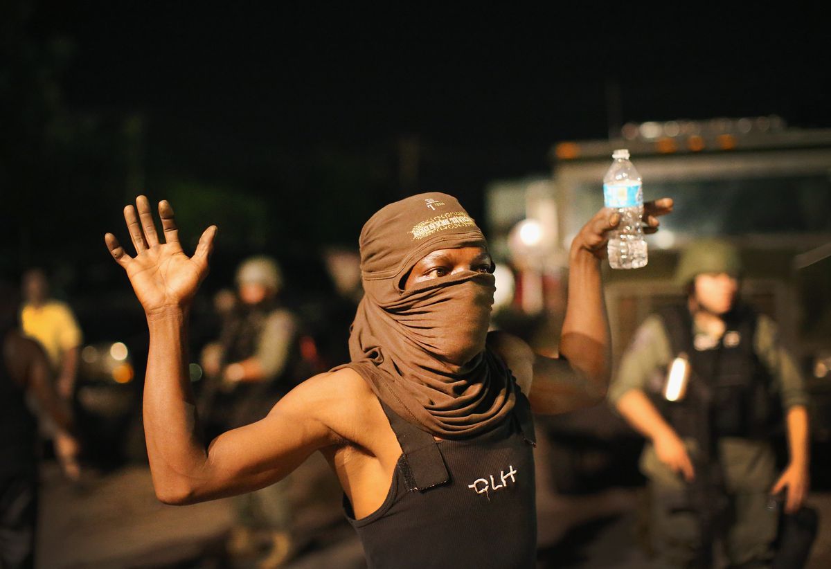 Ferguson protester