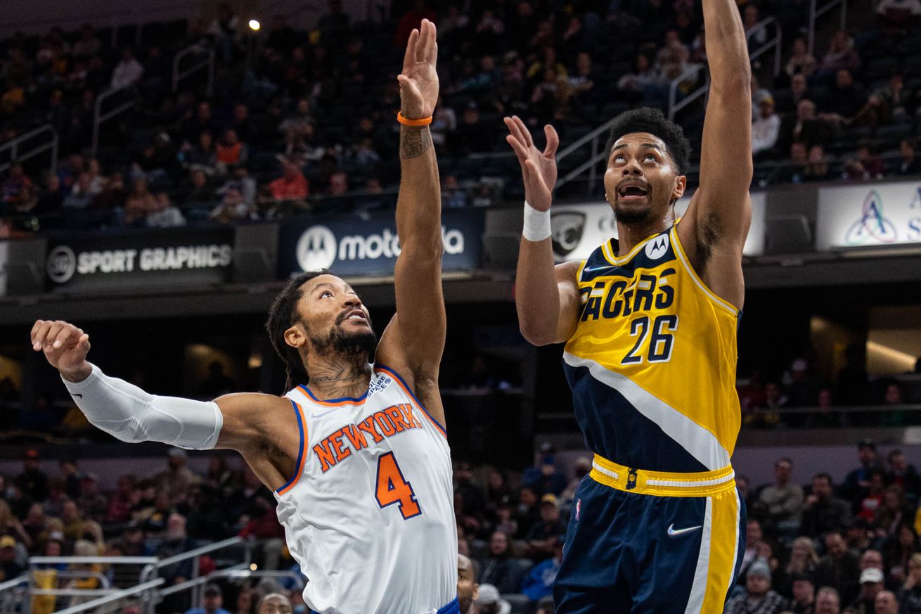 NBA: New York Knicks at Indiana Pacers