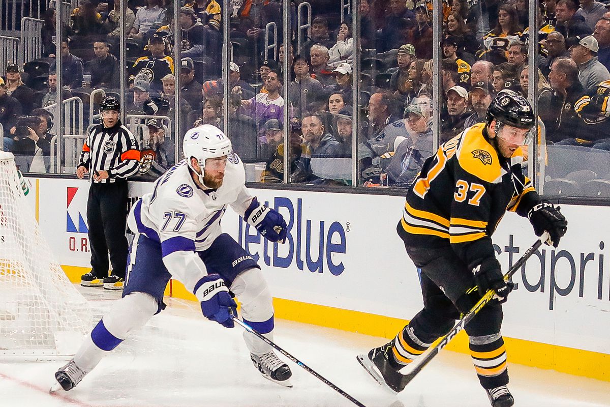 NHL: OCT 17 Lightning at Bruins