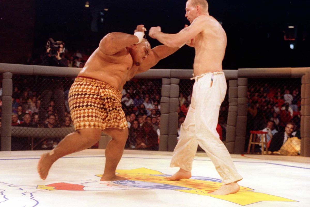 Gerard Gordeau fought Teila Tuli at UFC 1 on Nov. 12, 1993.