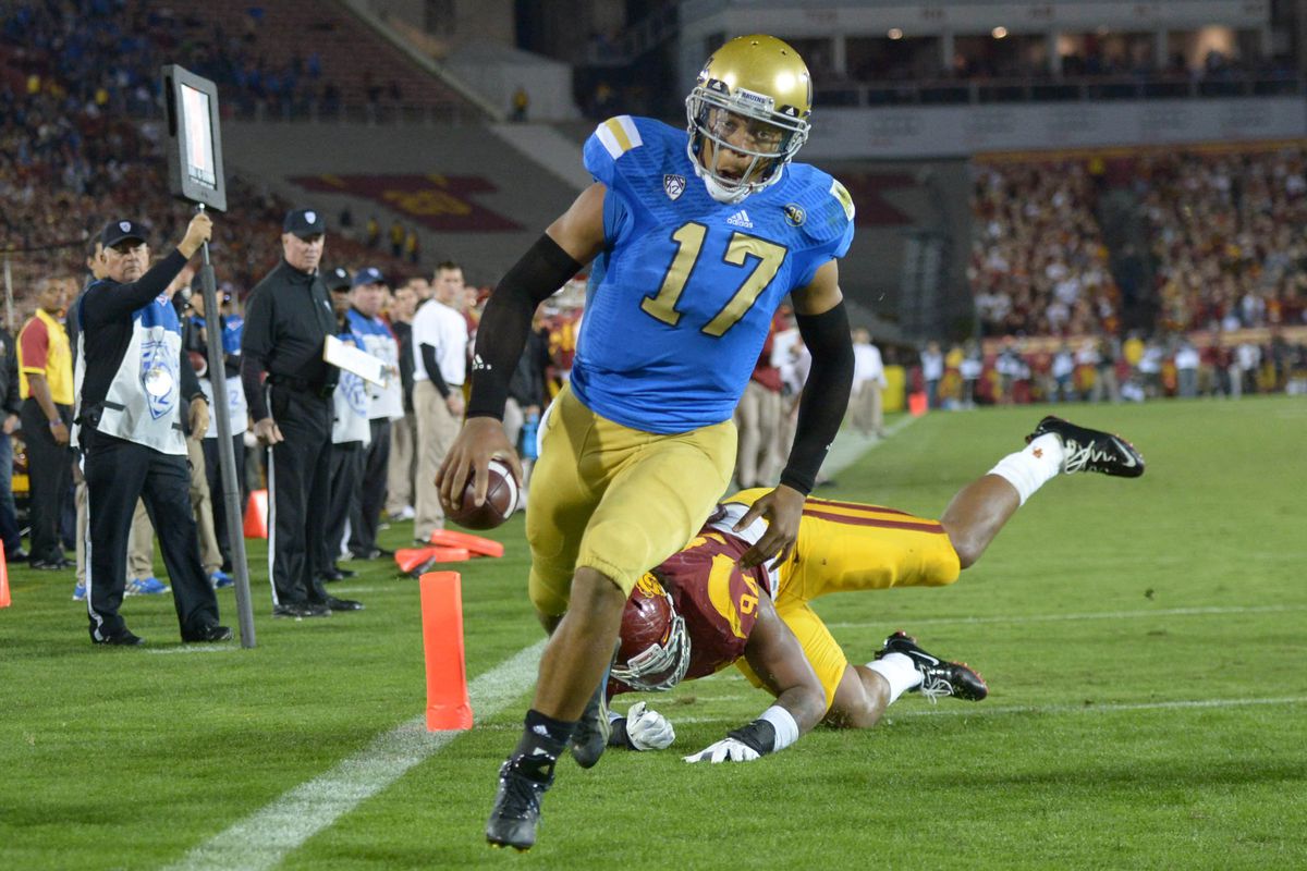 Brett Hundley killed the trogans on Saturday, then killed it on the air with Jim Rome today.