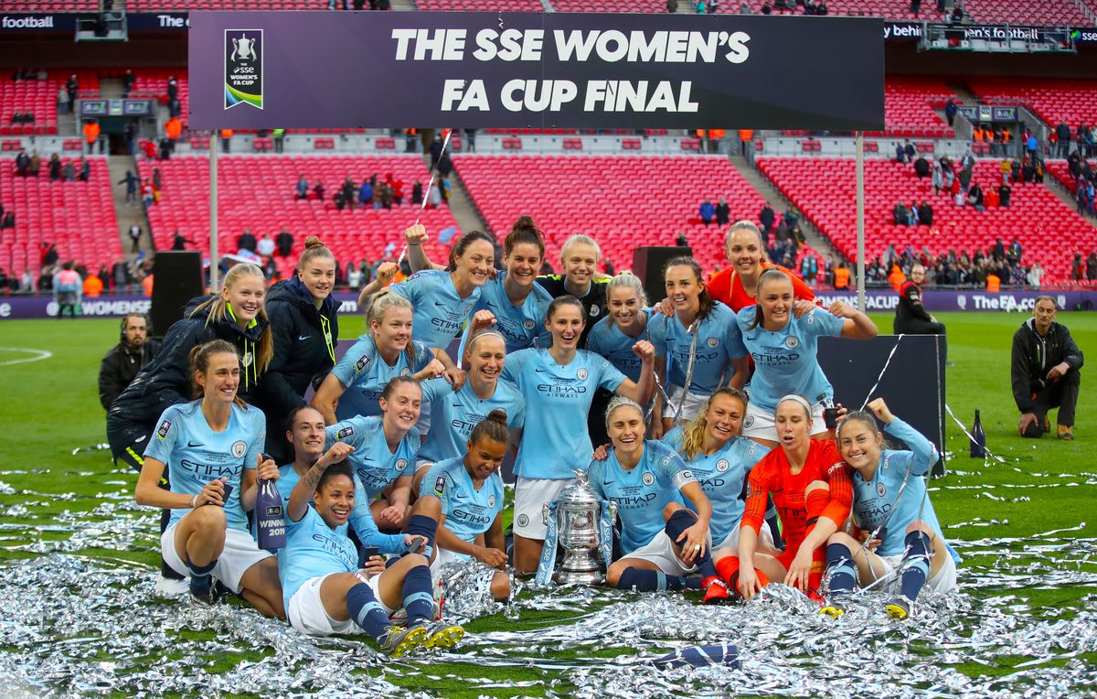 Manchester City Women v West Ham Ladies - Women’s FA Cup - Final - Wembley Stadium