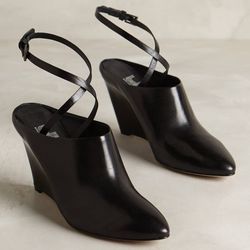 <b>Belle by Sigerson Morrison</b> wedges, <a href="http://www.anthropologie.com/anthro/product/shopsale-freshcuts-shoes/33922709.jsp#/">$120</a> (from $295)