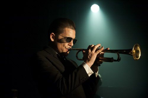 Ethan Hawke stars as jazz trumpeter Chet Baker in Robert Budreaus film “Born to Be Blue.” | Courtesy of IFC Films