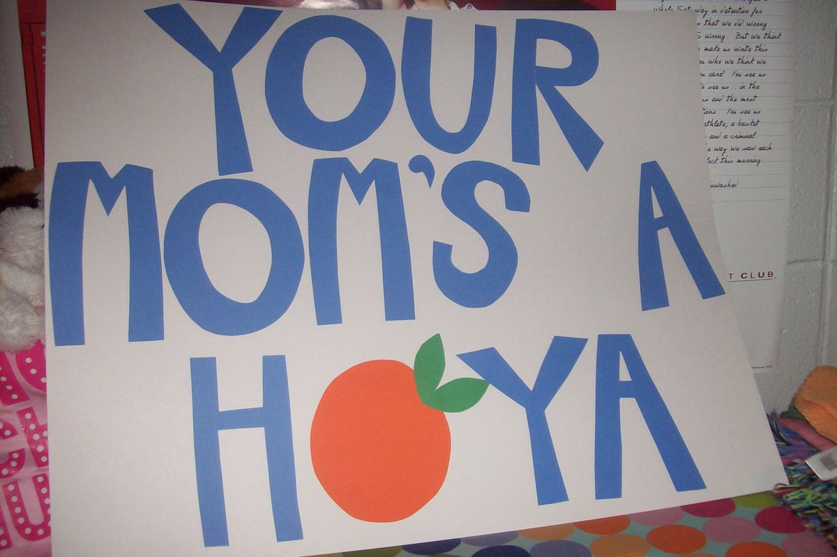 Your Mom's a Hoya
