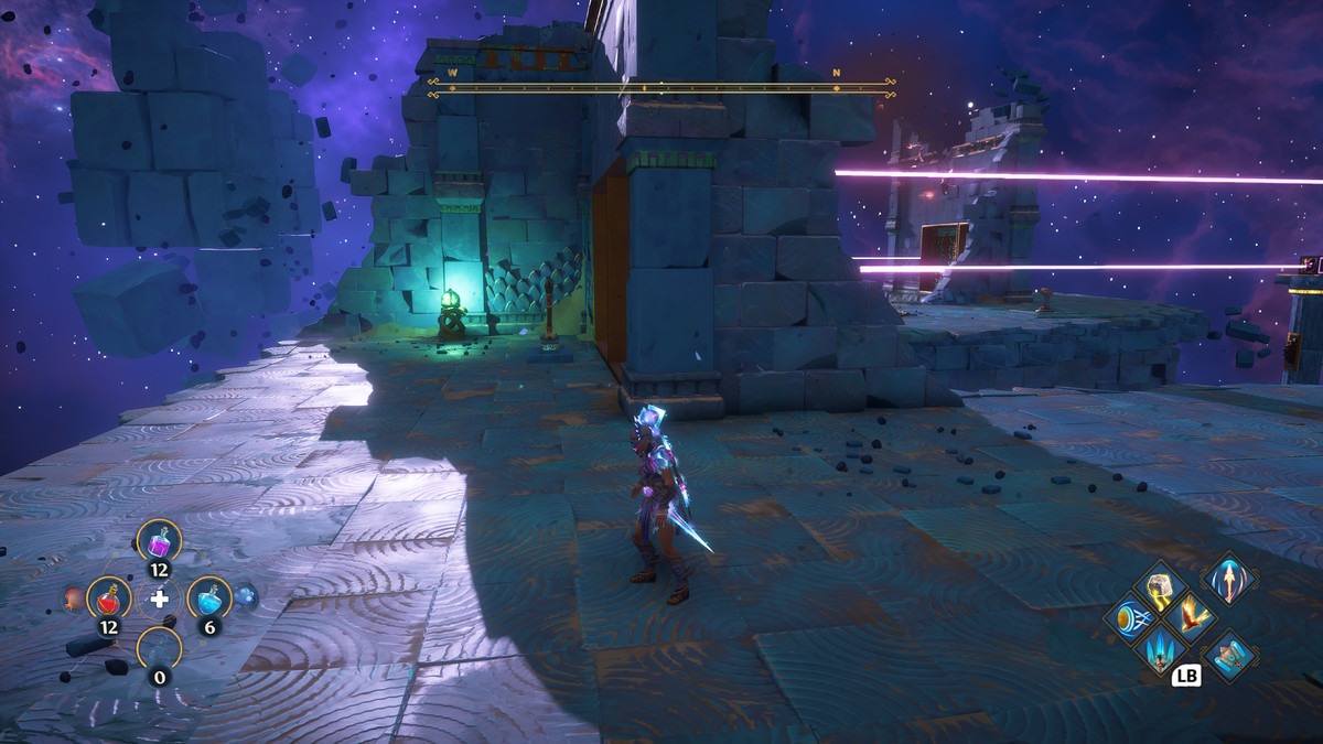 A puzzle solution for the Defying Kronos Vault of Tartaros in Immortals Fenyx Rising