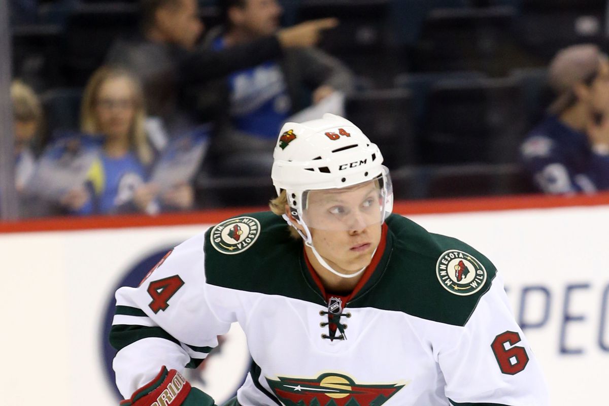 After being out with an injury the last two games, Mikael Granlund has his shot to prove he belongs on the Wild tonight.