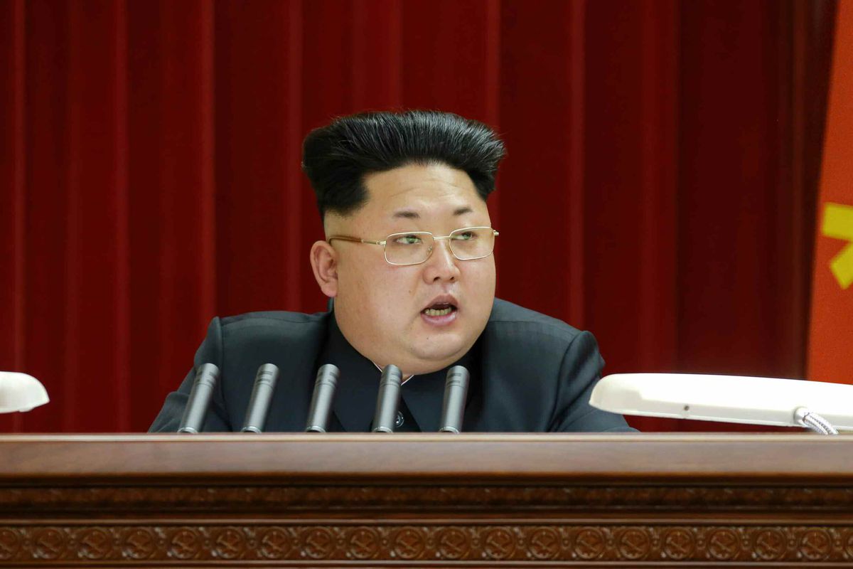 North Korean Supreme Leader Kim Jong Un, now with more haircut