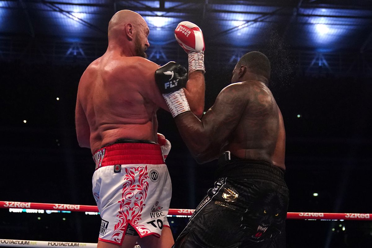 Tyson Fury landed a beauty of an uppercut to knock out Dillian Whyte