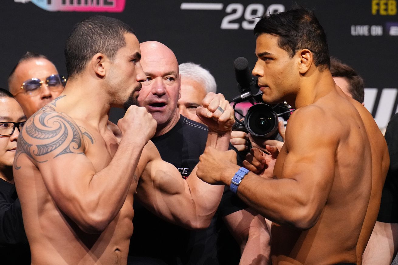UFC 298 live blog: Robert Whittaker vs. Paulo Costa