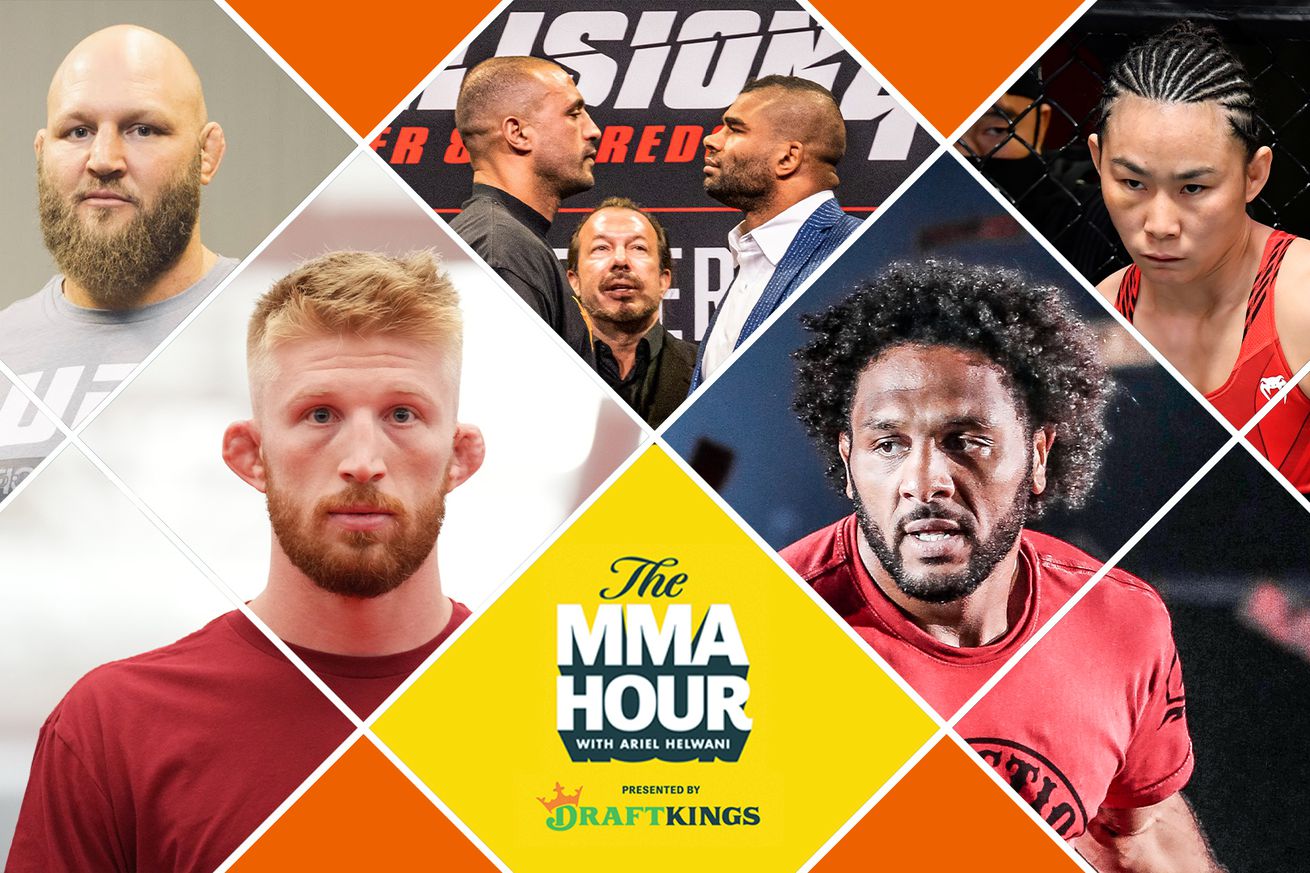 The MMA Hour with Alistair Overeem, Badr Hari, Bo Nickal, Yan Xiaonan, A.J. McKee, and Ben Rothwell at 1 p.m. ET
