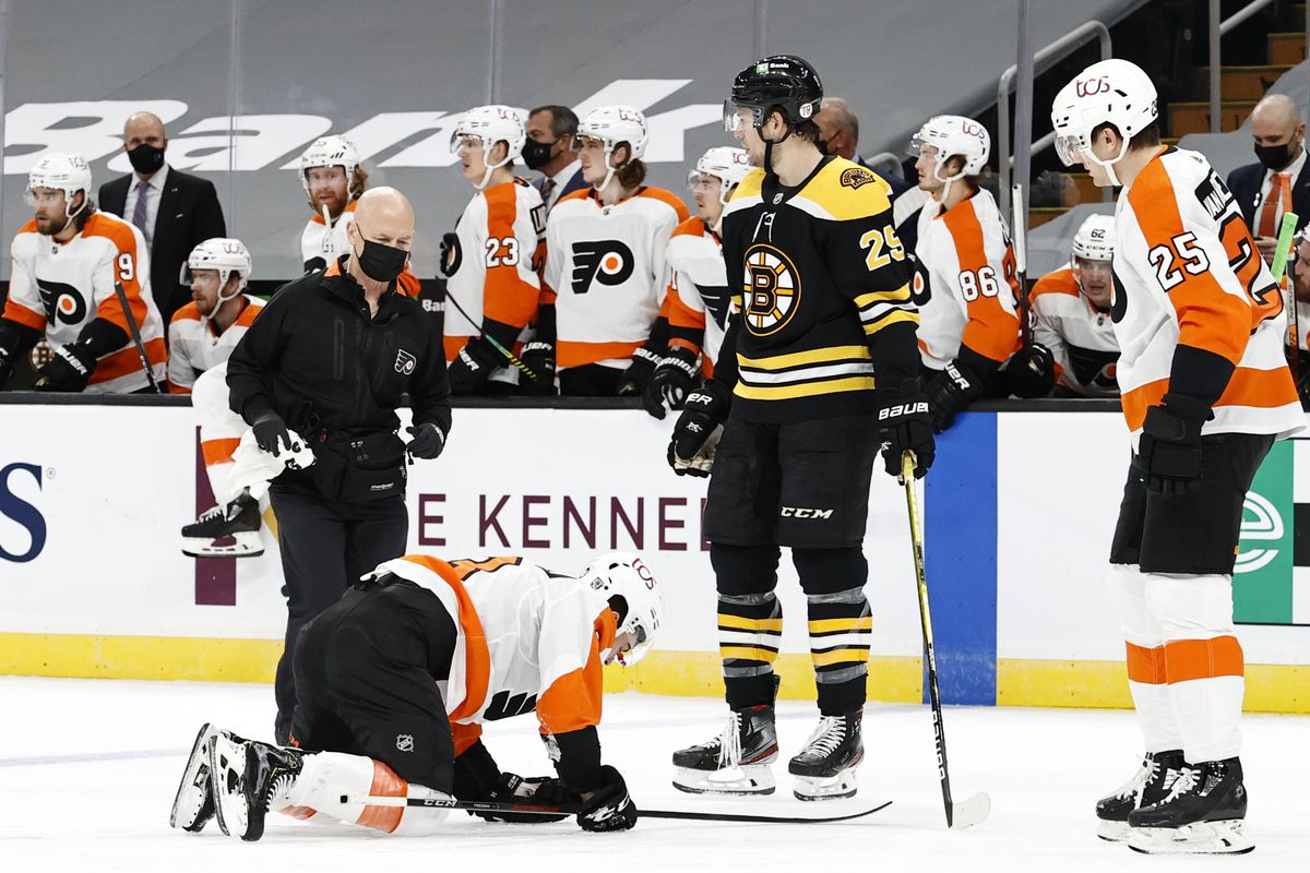 NHL: JAN 21 Flyers at Bruins