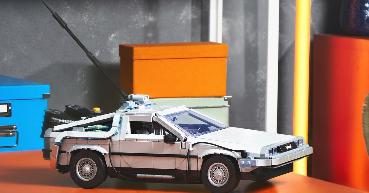 Lego’s new Back to the Future set finally does the DeLorean