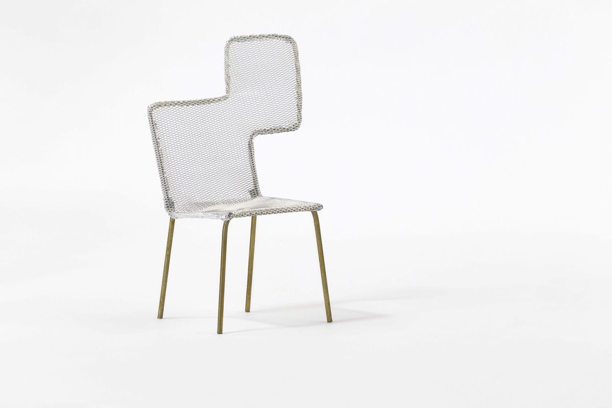 Chair with wonky back