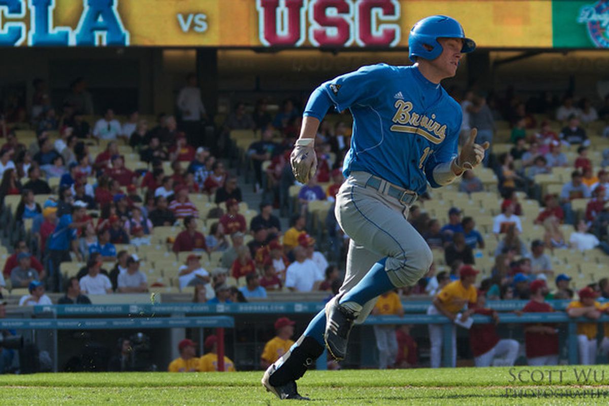 UCLA baseball will look to keep rolling against Long Beach State tonight. (Photo Credit: <a href="http://www.scottwuphotography.com/Sports/UCLA-Sports/110313-UCLA-Baseball-v-USC/16227205_hzGTx#1219008512_ne7xW" target="new">Scott Wu</a>)