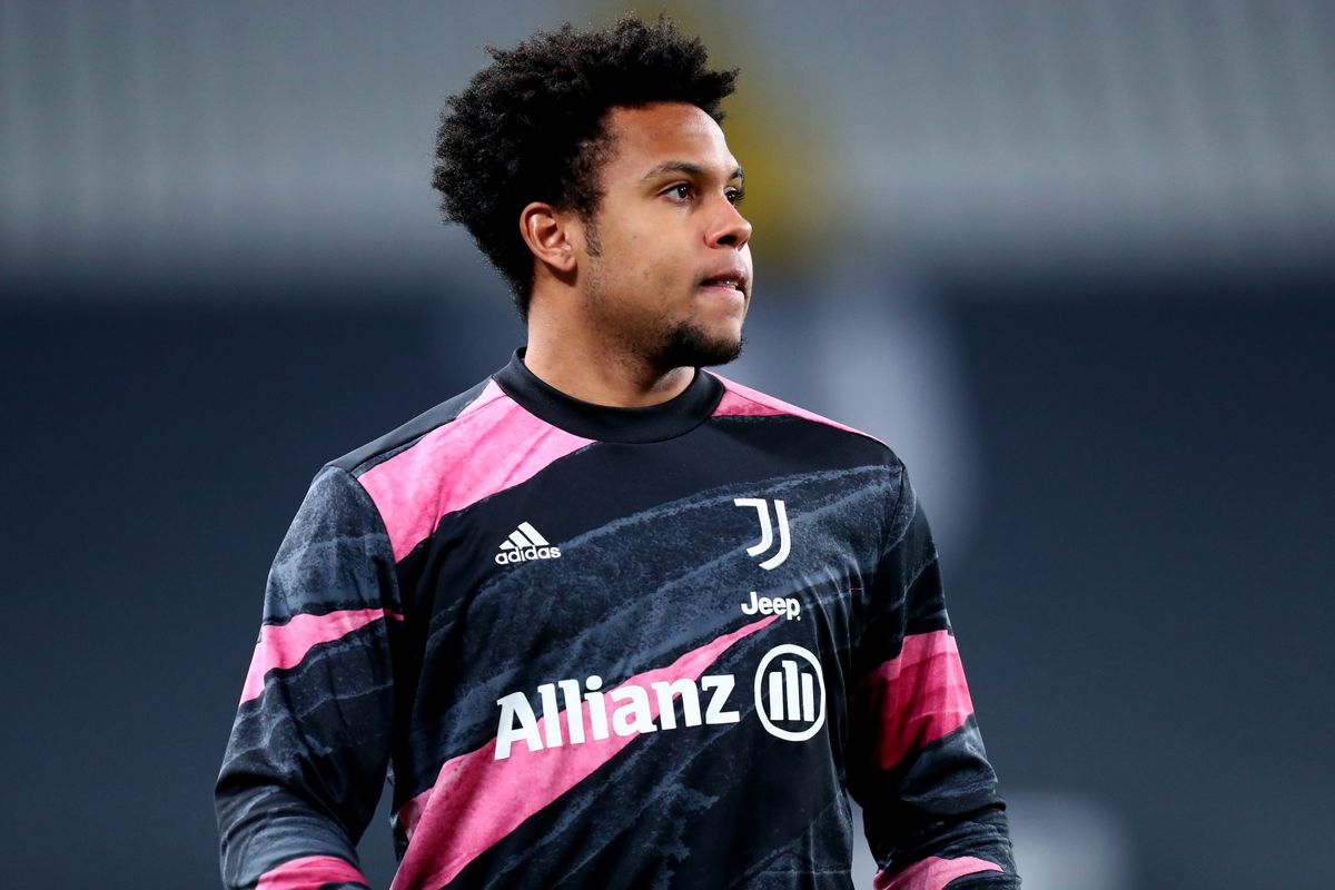 Weston McKennie of Juventus Fc looks on before the Serie A...