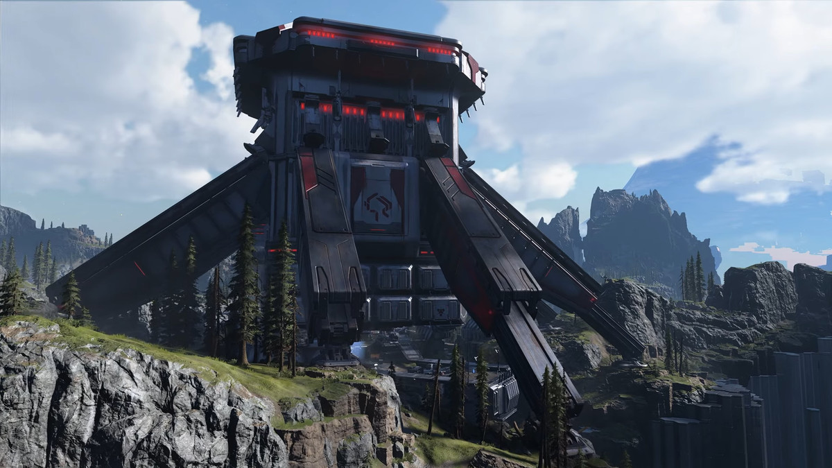 Big Banished base in Halo Infinite