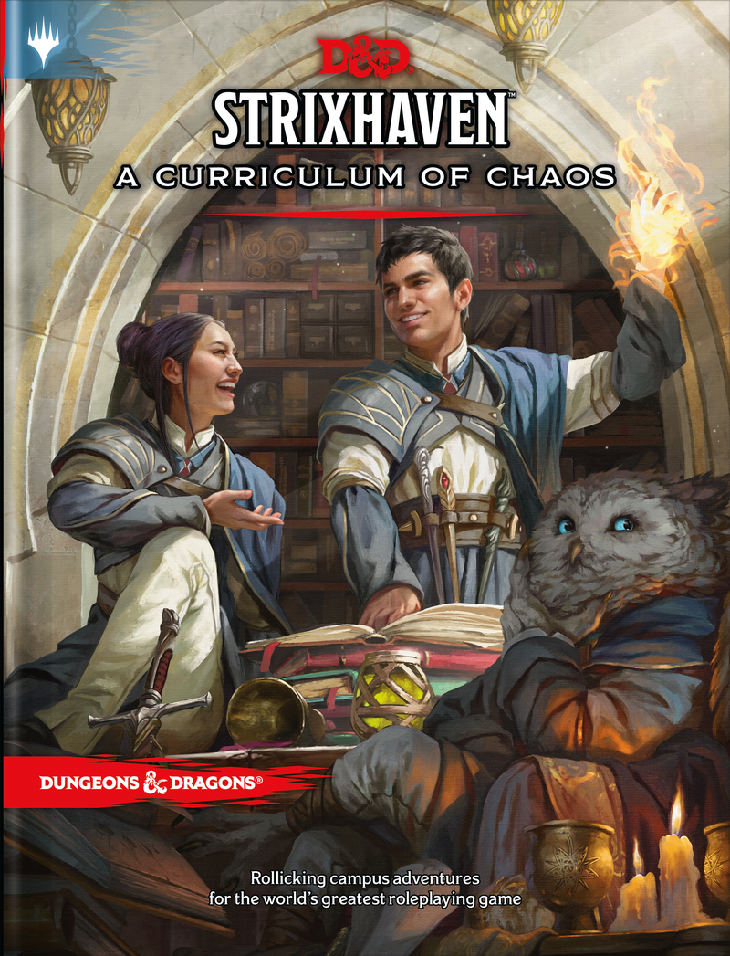 The primary cover of Strixhaven: A Curriculum of Chaos