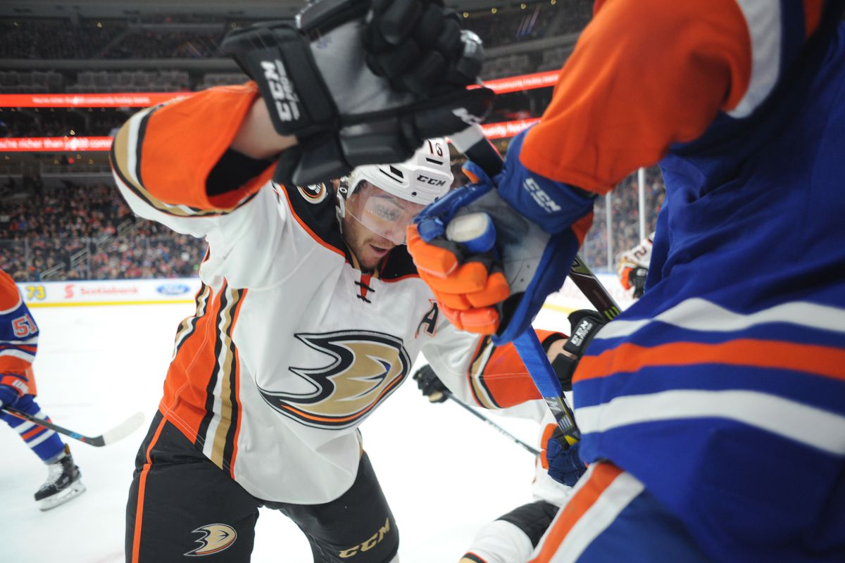NHL: Preseason-Anaheim Ducks at Edmonton Oilers
