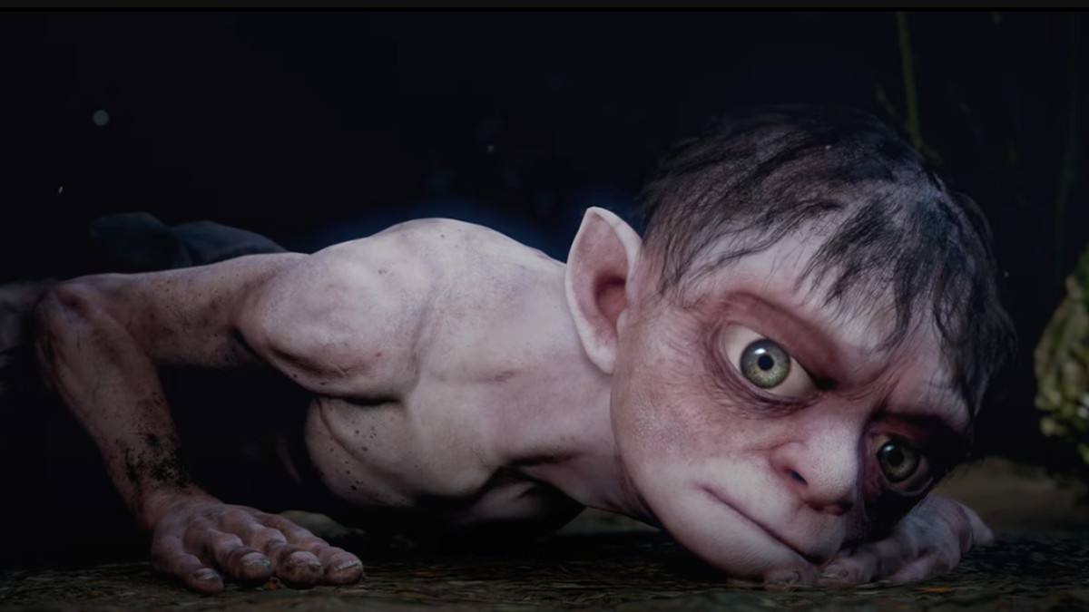 Gollum as he appears in The Lord of the Rings: Gollum, by Daedalic Entertainment