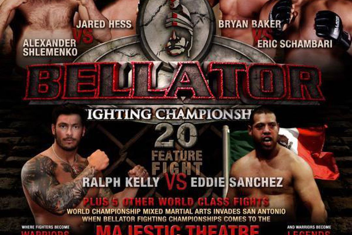 Bellator 27 airs tonight at 8pm EST. Don't miss one of Bellator's best cards of Season 3!