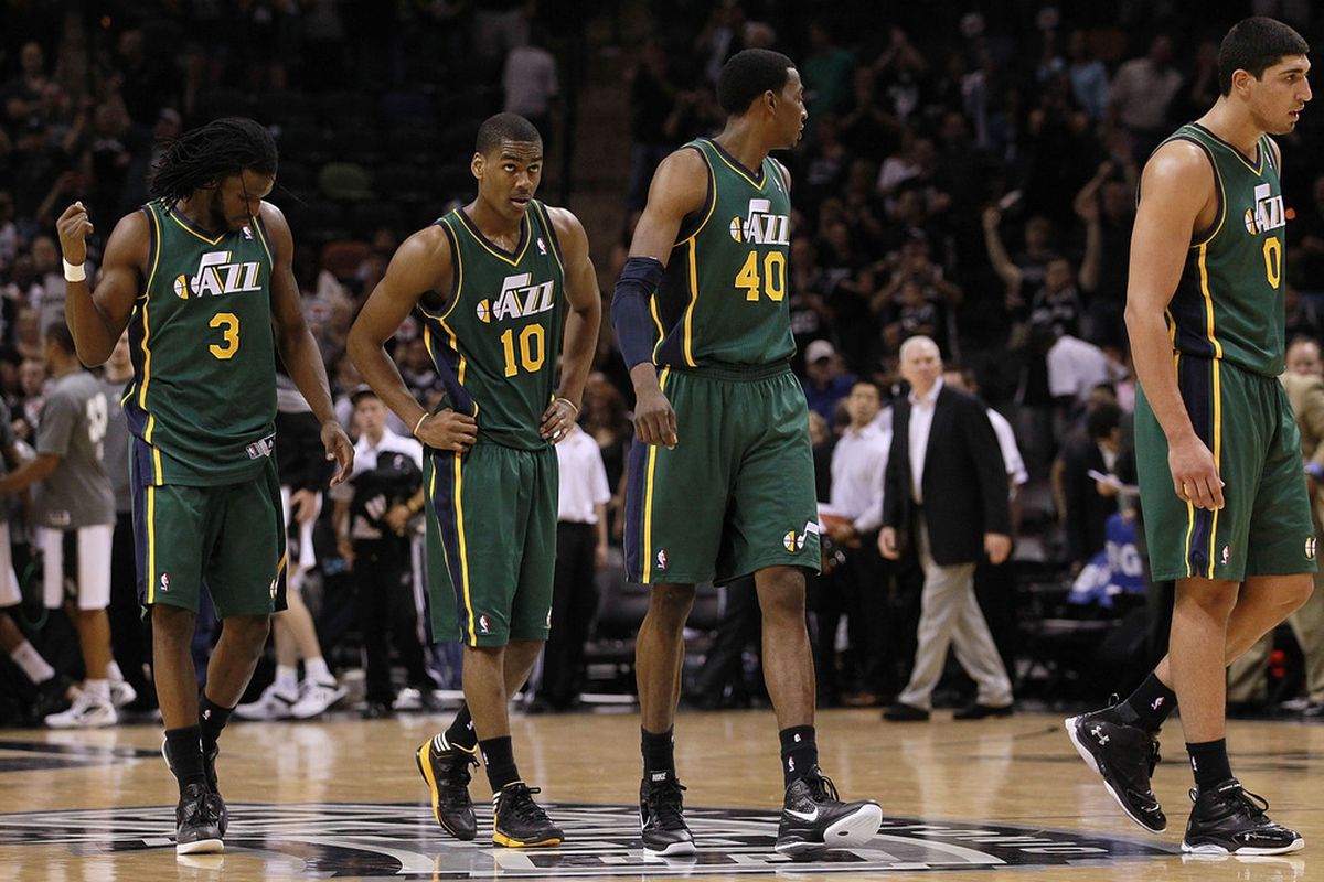 I decided to take a lesson from the Jazz and get you excited for tonight's game by showing pictures of the guys who are really fun to play basketball and have 0% chance of playing big minutes tonight.