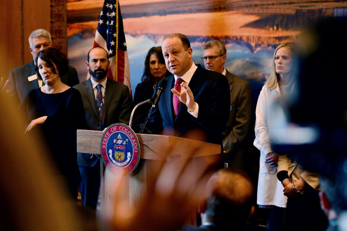 Gov. Jared Polis declared a state of emergency March 10, 2020, as Colorado works to contain the spread of the new coronavirus.