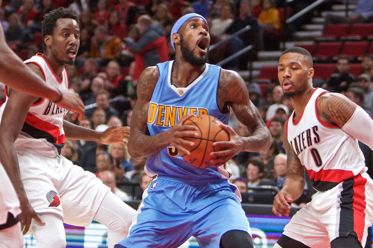 NBA: Preseason-Denver Nuggets at Portland Trail Blazers