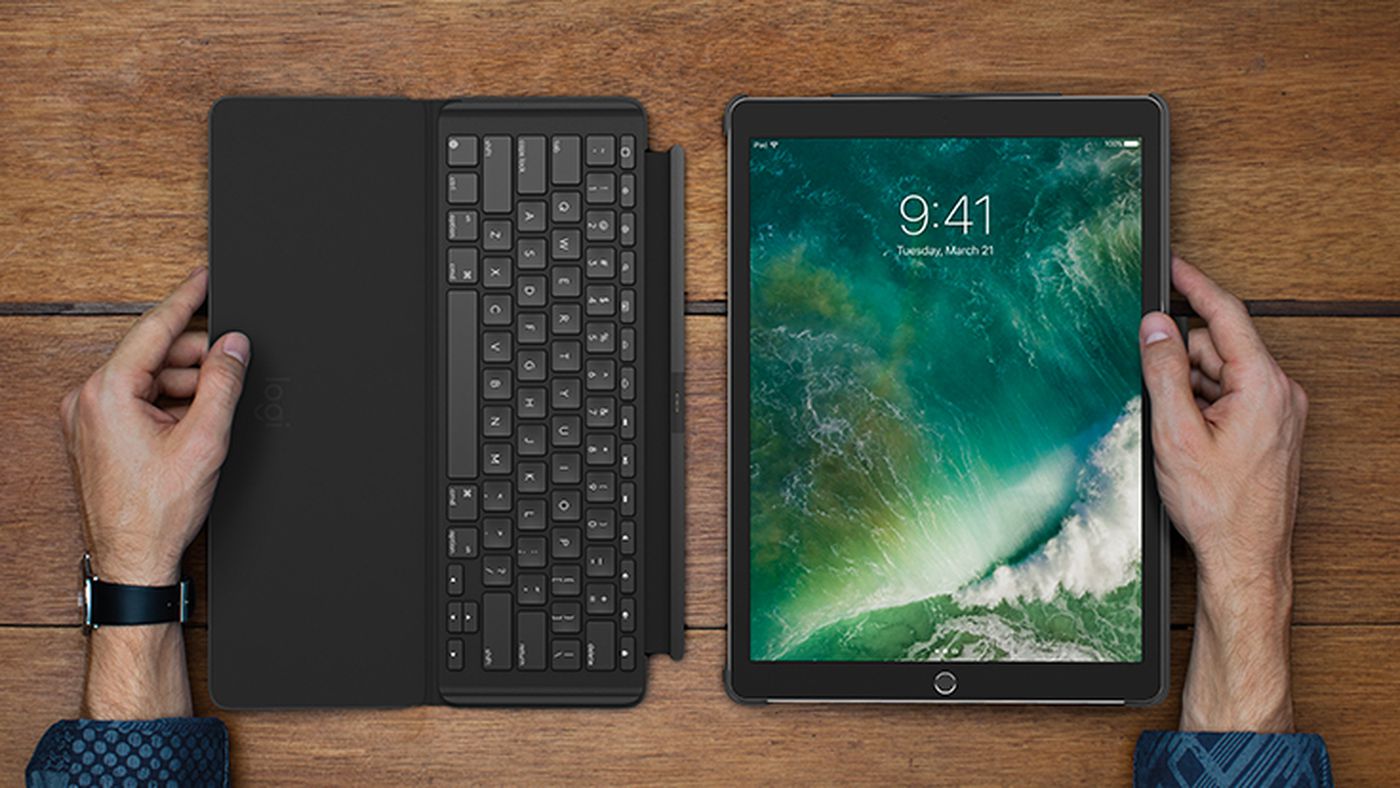 Logitech has released keyboard case for the new 10.5-inch iPad - The Verge