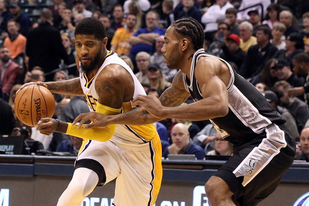 NBA: San Antonio Spurs at Indiana Pacers