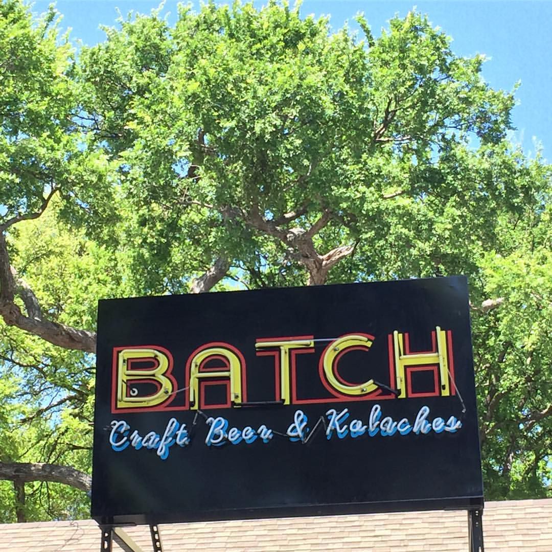 Batch’s neon sign